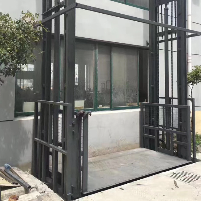 桑植5吨室外升降货梯